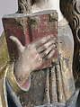 Saint Barbara, Limewood with paint and gilding, German