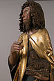 Saint John the Baptist, Limewood with paint and gilding, German