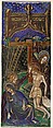 Triptych Panel with the Lamentation, Painted enamel, copper, French