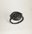 Finger ring, Bronze, Langobardic
