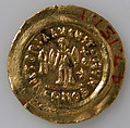 Tremissis of Mauricius Tiberius, Gold, Byzantine