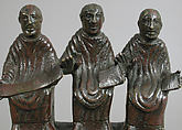 Chariot Mount with Three Figures, Copper Alloy, Late Roman or Byzantine