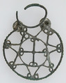 Plaque, Openwork, Bronze, Byzantine