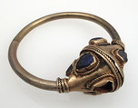 Bracelet, Silver, gems or glass, East Germanic