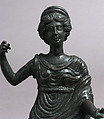 Statuette of a Woman, Copper alloy, Byzantine