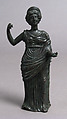 Statuette of a Woman, Copper alloy, Byzantine