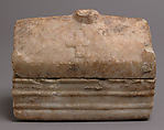 Reliquary in the Shape of a Sarcophagus, Marble, Byzantine