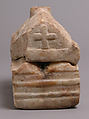 Reliquary in the Shape of a Sarcophagus, Marble, Byzantine