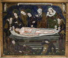 Triptych with the Entombment, After Nardon Pénicaud (French, 1470–1542/43), Painted enamel, copper, French