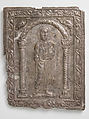 Plaque with Saint Paul, Silver, originally partially gilt, Byzantine