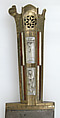 Serving Knife, Steel, brass, wood, bone, mother-of-pearl, Austrian