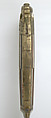 Serving Knife, Steel, brass, wood, bone, mother-of-pearl, Austrian