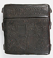 Book Box, Cuir bouilli (tooled leather), polychromy, Italian