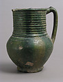 Jug, Earthenware, glaze, French