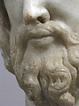 Head of Christ or Zeus, Marble, Roman