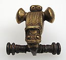 Bow Brooch, Gold, electrum, Baltic or Scandinavian