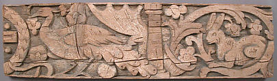 Relief Frieze, Pinewood with traces of polychromy, Coptic