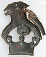 Angel Carrying a Crown, Copper: repoussé, engraved, chased, and gilt, French