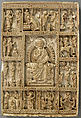 Icon with Christ Pantepotes and the Chorus of Saints, Steatite, Byzantine