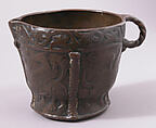 Pitcher, Copper alloy, cast, South Italian