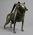 Aquamanile in the Form of a Lion, Copper alloy, German