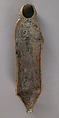 Appliqué Figure of the Apostle Philip, Copper alloy, cast and gilt, North German