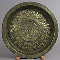 Plate, The Annunciation, Brass, German