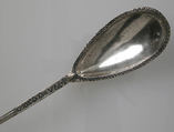 Spoon, Silver, niello, Byzantine