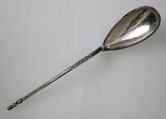 Spoon, Silver, niello, Byzantine