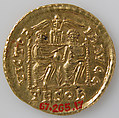 Solidus of Gratian (r. 375–383), Gold, Byzantine