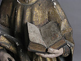 Saint Luke, Pine, polychromy and gilding, German