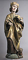Saint Luke, Pine, polychromy and gilding, German