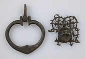 Escutcheon Plate, Iron, German