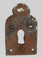 Escutcheon Plate, Iron, European