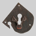 Escutcheon plate, Iron, German