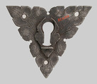 Escutcheon plate, Iron, German