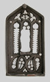 Escutcheon Plate of Lock, Iron, German