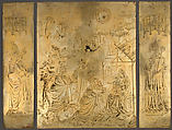 Plaque from Triptych, Copper-gilt, German