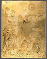 Plaque from Triptych, Copper-gilt, German