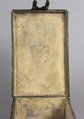 Coffer, Iron, wood and leather core, French