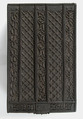 Coffer, Iron, wood and leather core, French