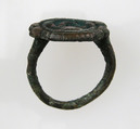 Finger ring, Bronze, Langobardic
