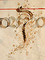 Manuscript Leaf with Saint John Gualbert in an Initial S, from an Antiphonary, Tempera, ink, and gold on parchment, Italian