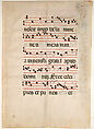Manuscript Leaf with Saint John the Evangelist and Saint John the Baptist in an Initial M, from an Antiphonary, Master of the Riccardiana Lactantius, Tempera, ink, and gold on parchment, Italian