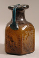 Hexagonal Jug with Handles, Moulded glass, Byzantine