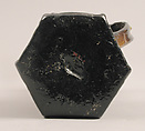 Hexagonal Jug, Moulded glass, Byzantine
