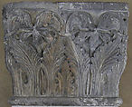 Impost Block with Acanthus Decoration, Limestone, French