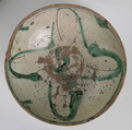 Bowl, Earthenware, tin-glaze, Italian or Byzantine