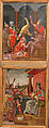 Adoration of the Magi Triptych Panel, relief: wood, polychromed and gilt, wings: tempera on panels, German