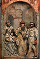 Adoration of the Magi Triptych Panel, relief: wood, polychromed and gilt, wings: tempera on panels, German